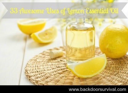 33 Awesome Uses of Lemon Essential Oil   Backdoor Survival
