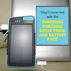 Sunferno Portable Solar Panel and Battery Pack - Backdoor Survival