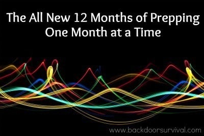 All New 12 Months of Prepping