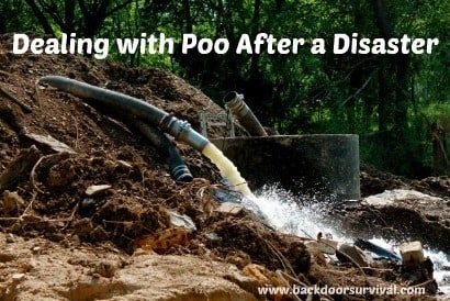 Dealing with Poo After a Disaster