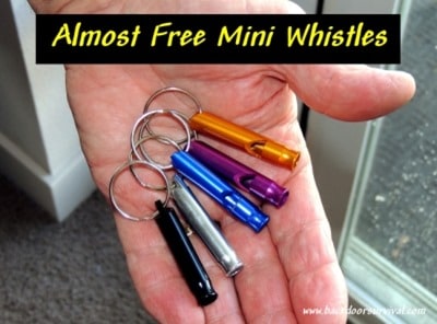 Survival Friday: Every Prepper Needs a Whistle or Two