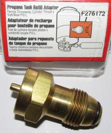 Propane Tank Refill Adapter