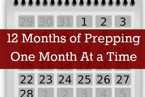 1 Year of Prepping: A Month-by-Month Breakdown