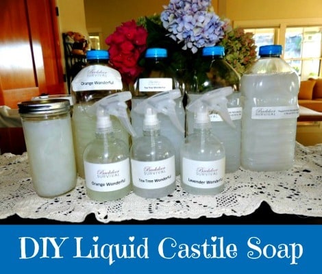 DIY Liquid Castile Soap 