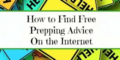 How to Find Free Prepping Advice on the Internet
