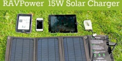 Gear Review: RAVPower 15W Solar Charger with Dual USB Ports