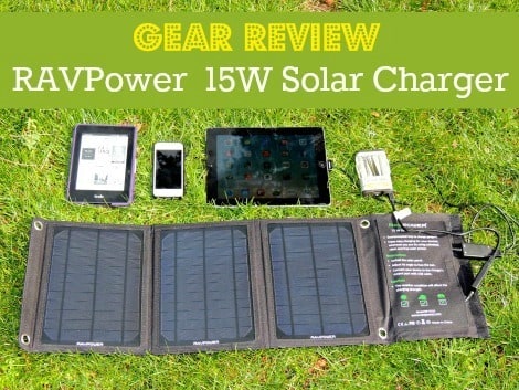 RavPower 15W Solar Charger - Backdoor Survival