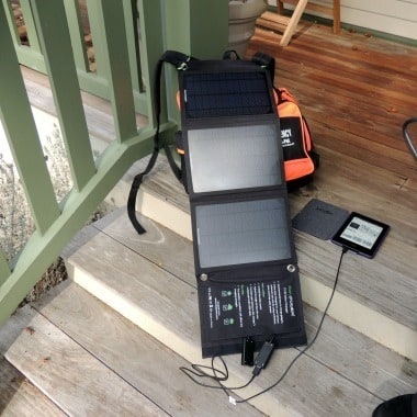 RavPower 15W Solar Charger - Backdoor Survival