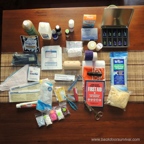 Contents of the Ammo First Aid Kit