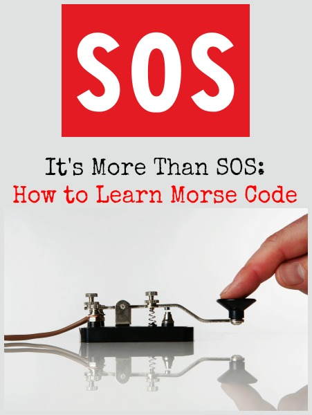 It S More Than Sos How To Learn Morse Code Backdoor Survival
