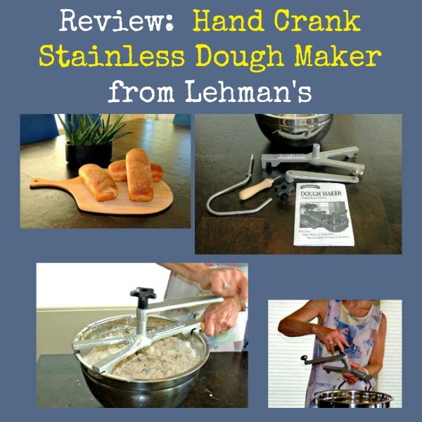 Review: Hand Crank Stainless Dough Maker from Lehman's - Backdoor Survival