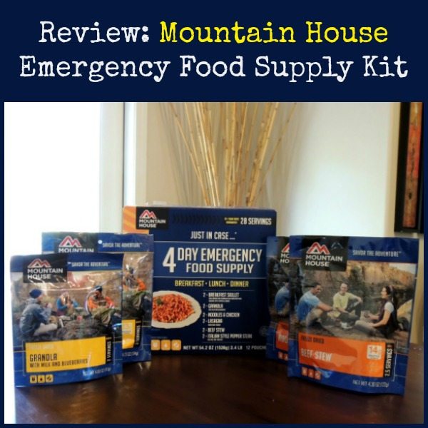 Review Mountain House Emergency Food Supply Kit | Backdoor Survival