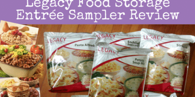 Legacy Food Storage Review – A Hands-on Sampling