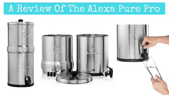 Alexapure - Water Filtration Pitcher System