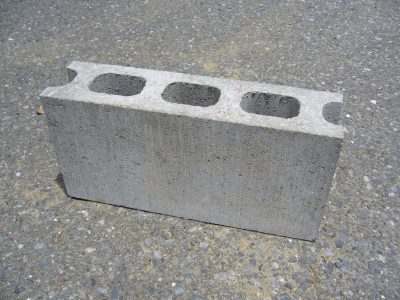 concrete block cinder