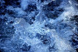 frozen water frost