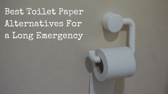 Best Toilet Paper Alternatives For a Long Emergency