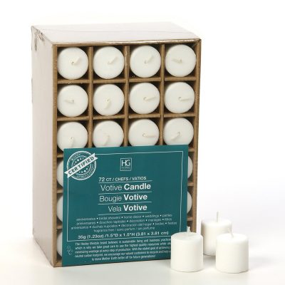 Hosley's Unscented Votive Candles 