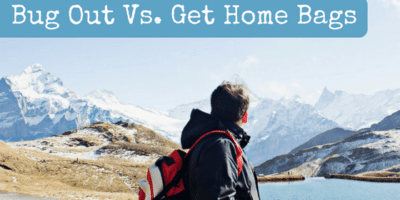 Bug Out vs Get Home Bags