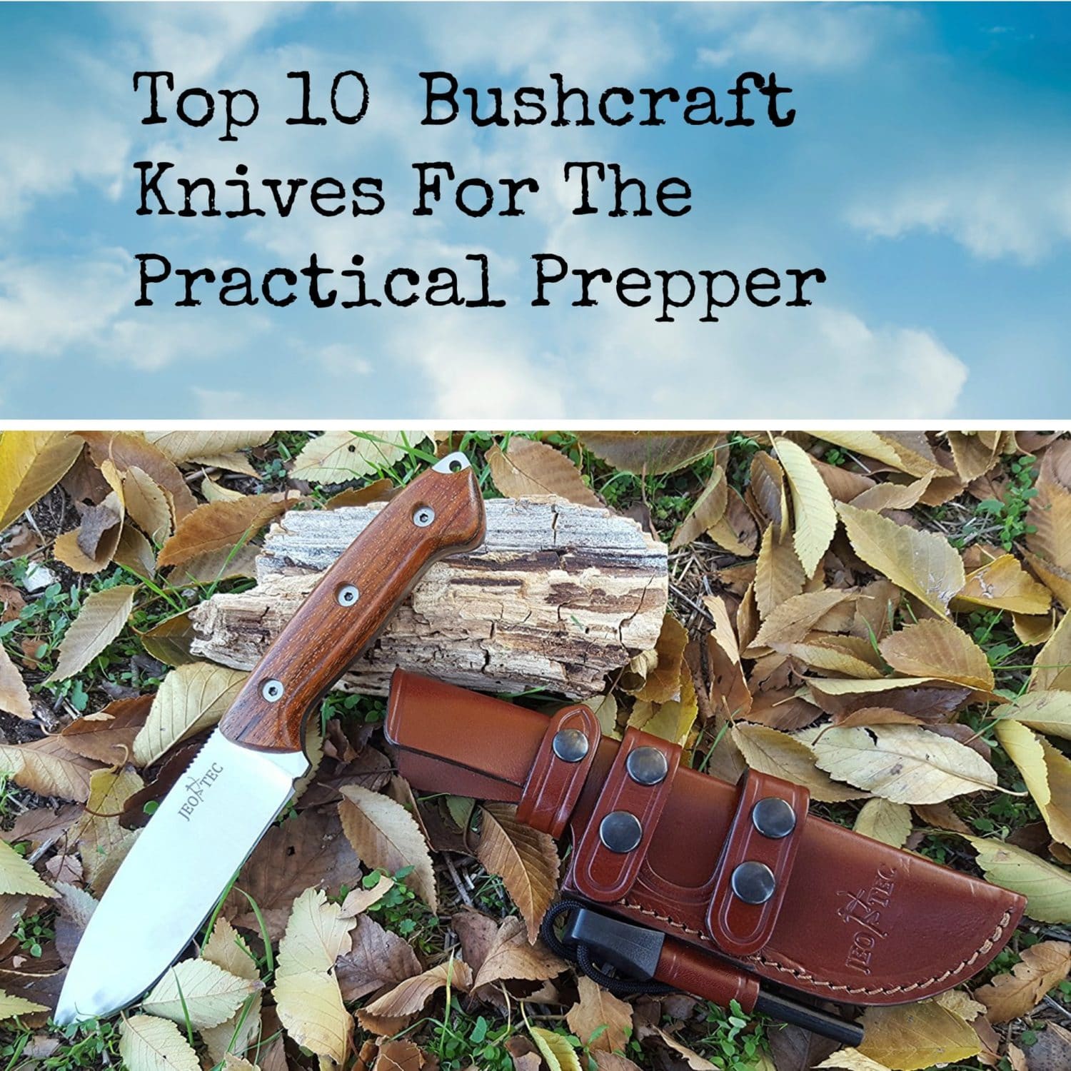 Top 10 Bushcraft Knives For The Practical Prepper Backdoor Survival