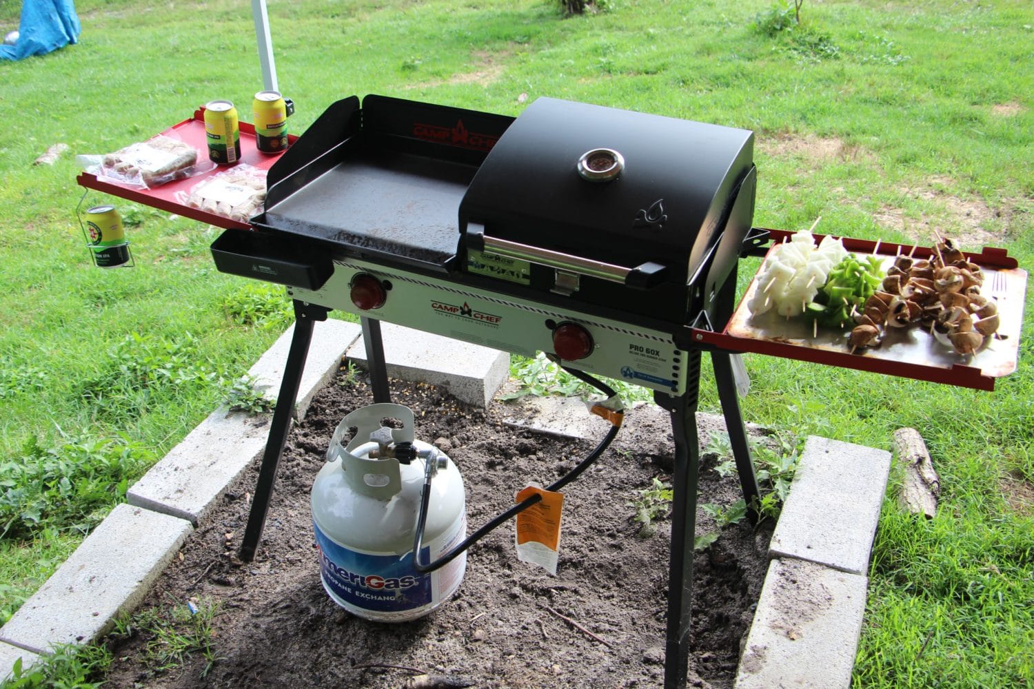 A Review Of The Camp Chef Pro 60 X Two Burner Stove, Grill Box, and