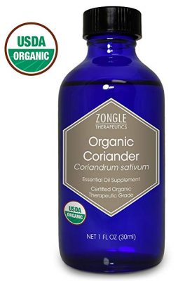 Zongle USDA Certified Organic Coriander Essential Oil